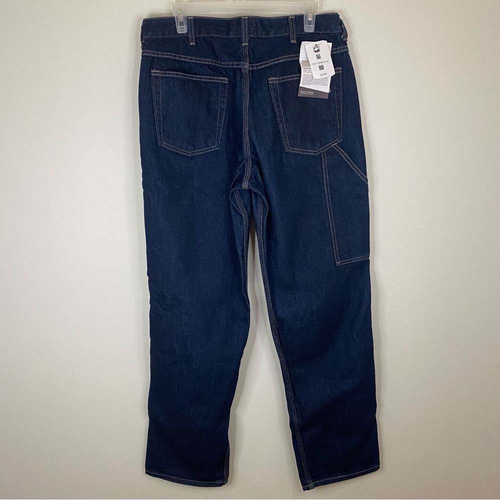 NWT Tyndale Men’s Broken In Relaxed Fit Flame Resistant Jeans F290T Size W32 L32